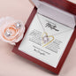 To My Mom - Eternally Grateful - Love Knot Earring & Necklace Set!
