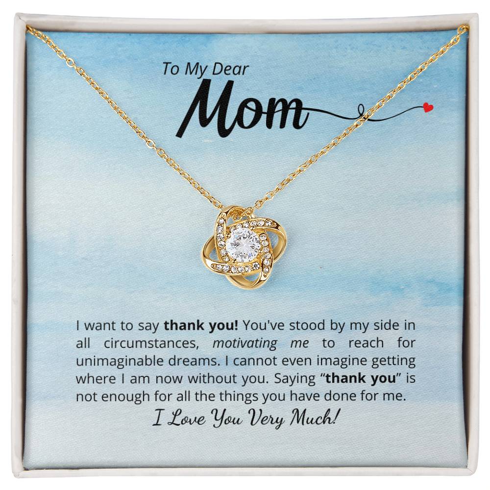 Thank you Mom - Add your personalized message