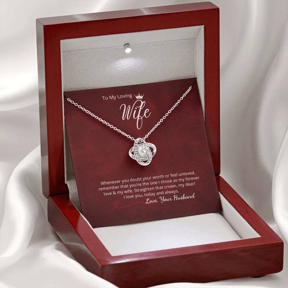To My Loving Wife - Whenever you doubt - Add your personalized message