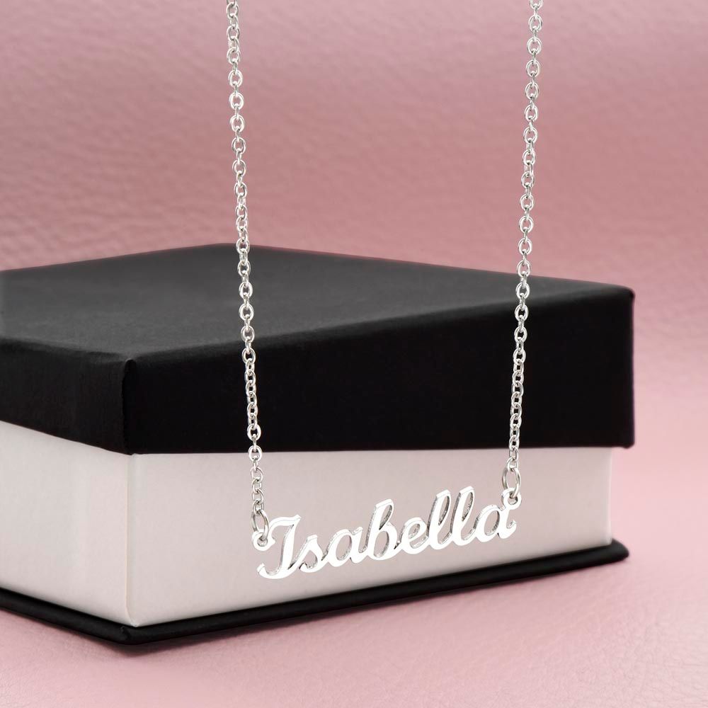 Custom Name Necklace - A Perfect Gift For Your Loving Mom π