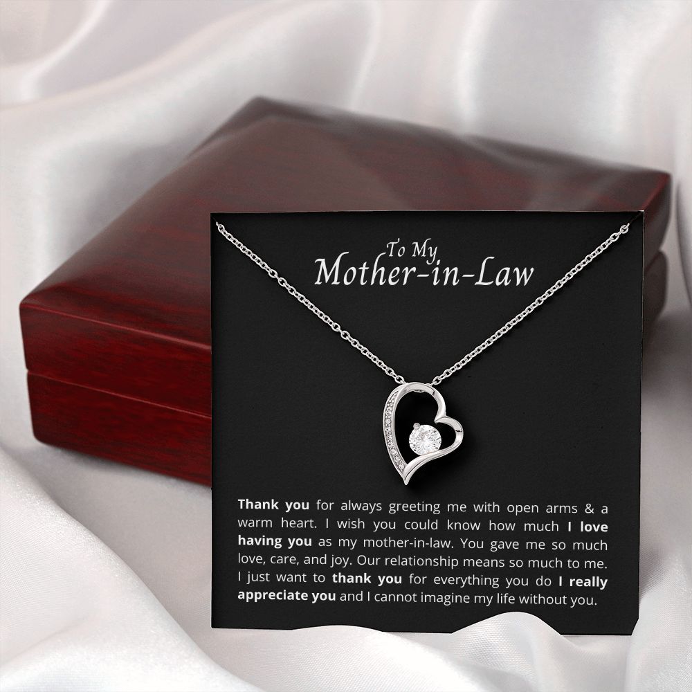 To My Mother - in - Law - Thank you for everything you do!