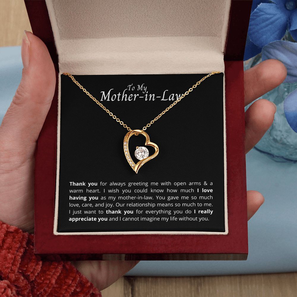 To My Mother - in - Law - Thank you for everything you do!