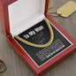 To My Man - I Love You - Unique Necklace Gift