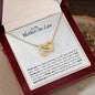 To My Mother-in-Law - Interlocking Hearts Necklace - Thank you!