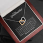 To My Loving Grandmother - Interlocking Hearts Necklace