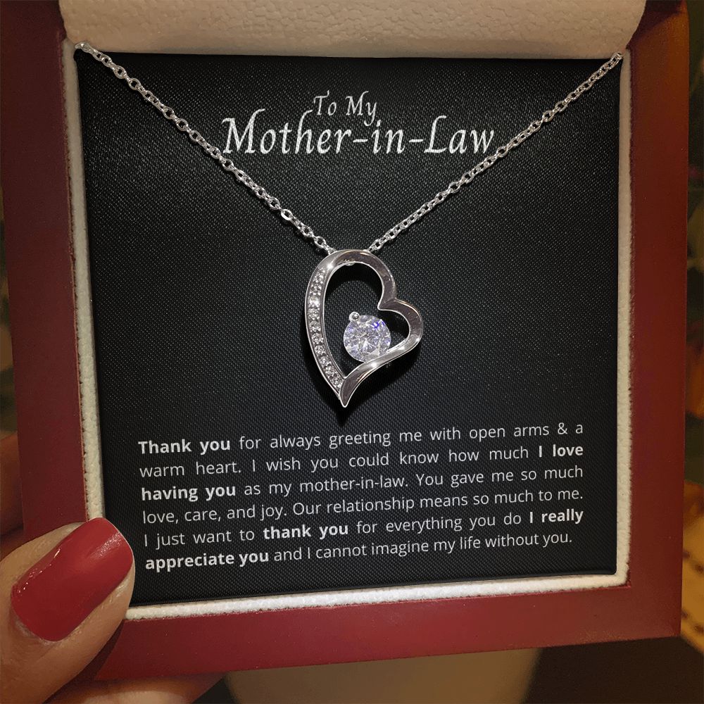 To My Mother - in - Law - Thank you for everything you do!