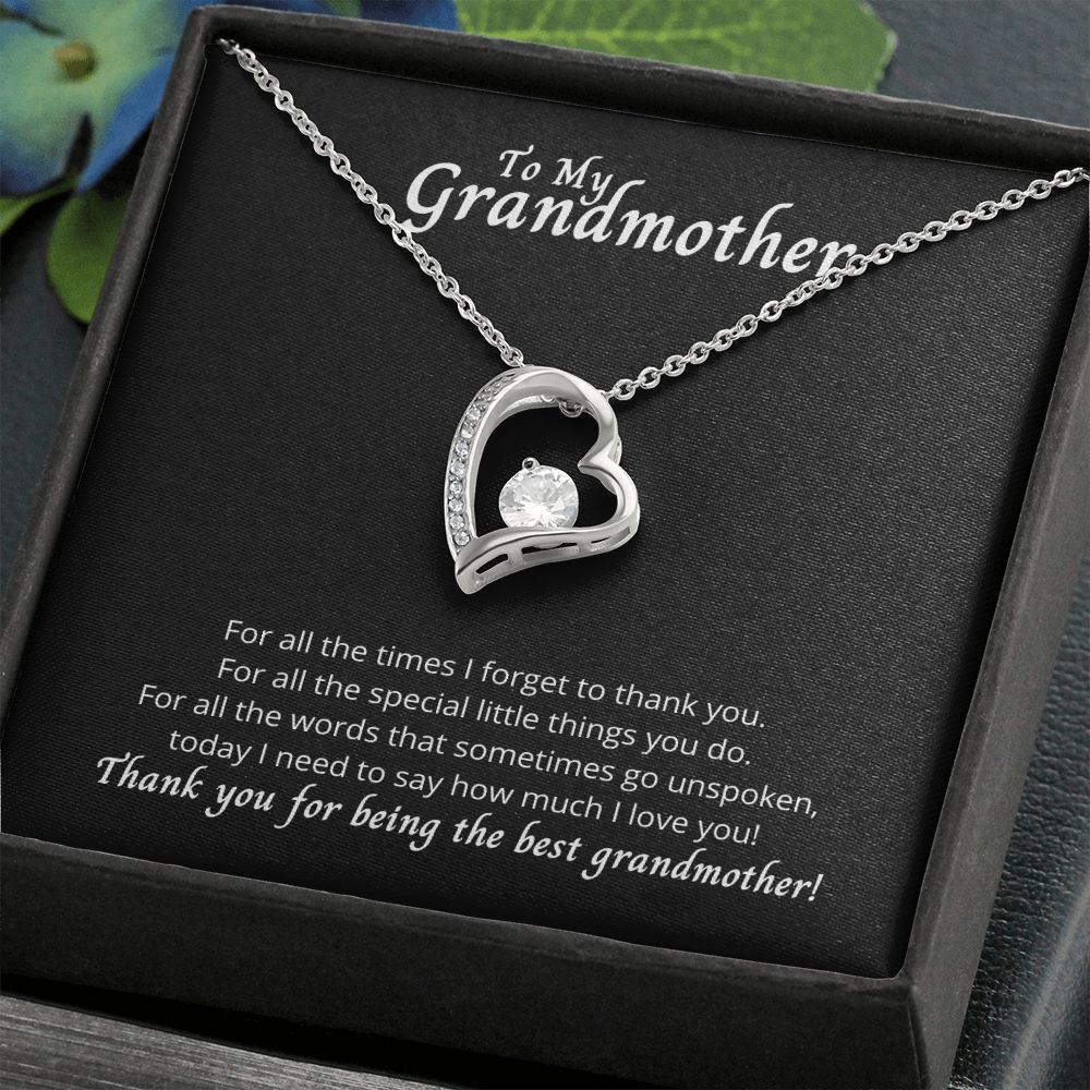 To My Grandmother - Thank you for being the best grandmother