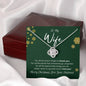 To My Wife - Merry Christmas & Thank you - Love Knot β