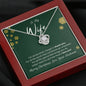 To My Wife - Merry Christmas & Thank you - Love Knot β