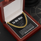 To My Man - I Love You - Unique Necklace Gift