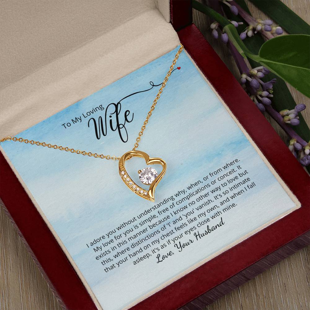 We are one - beautiful necklace with heartwarming message - add your personalized message