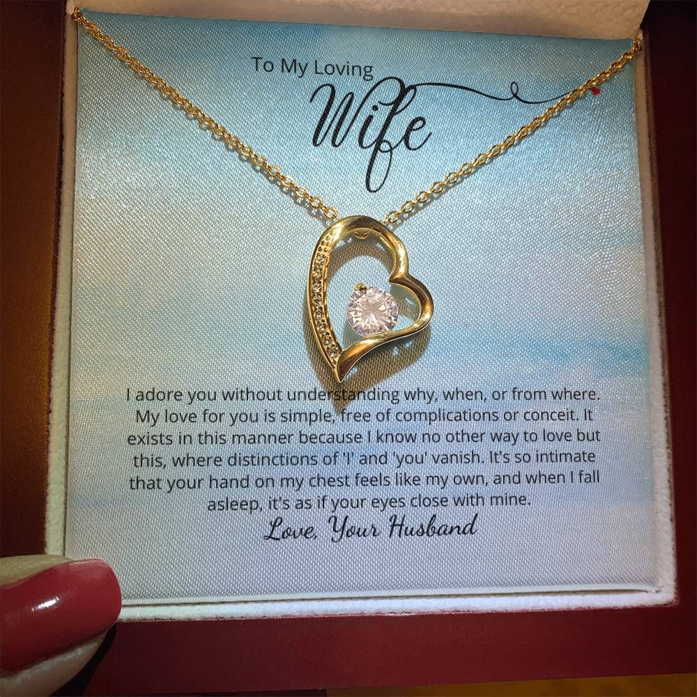 We are one - beautiful necklace with heartwarming message - add your personalized message