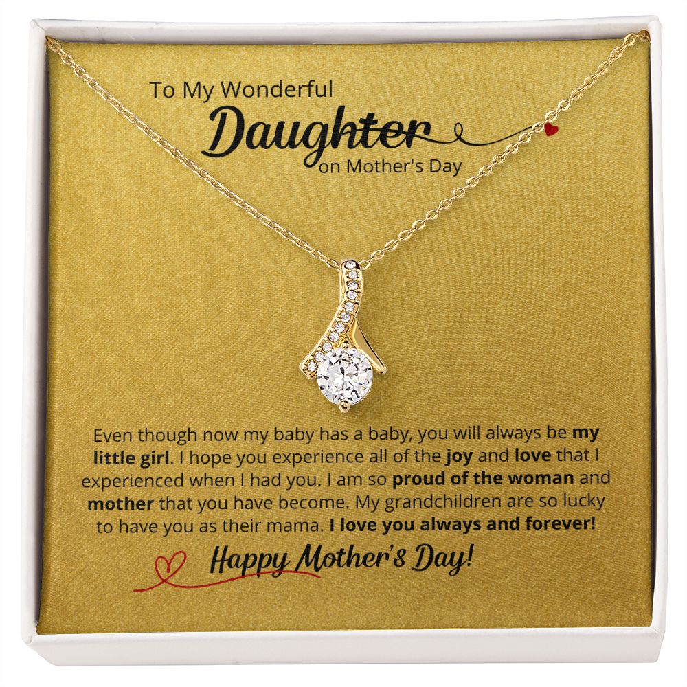 To My Wonderful Daughter on Mother's Day