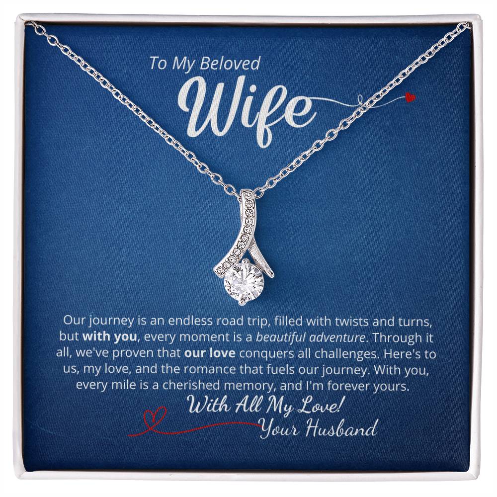 Our Journey - Alluring Beauty Necklace - Add your personalized message