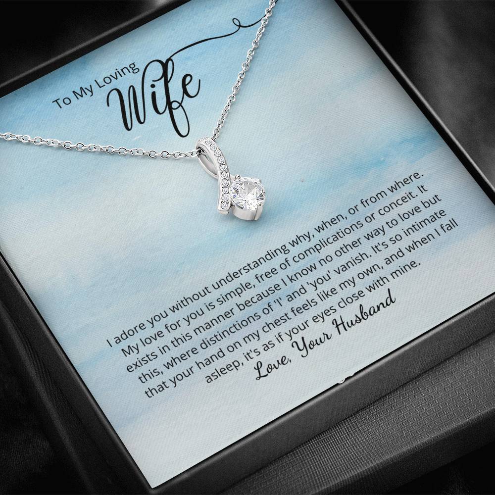 To My Loving Wife - We are one - Add personalized message