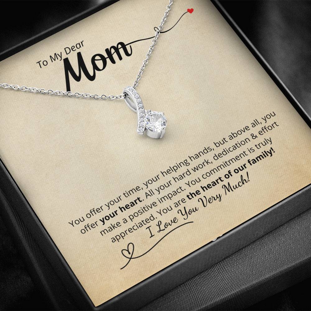 You are the heart of our family - Add your personalized message