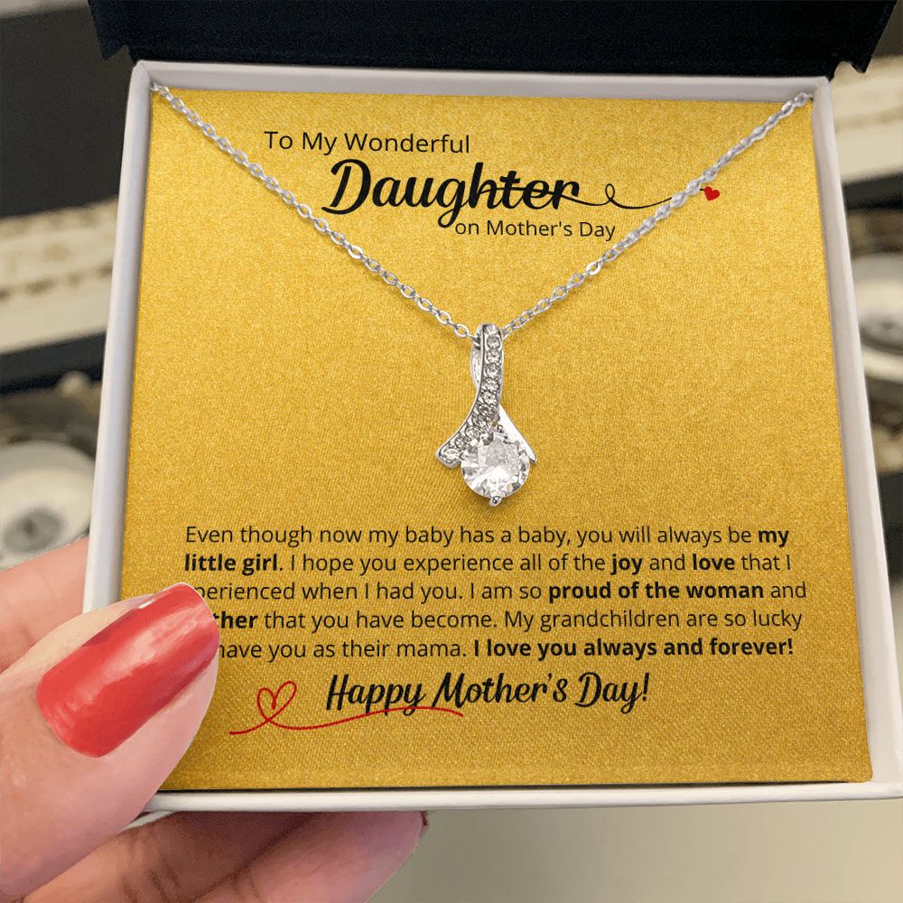 To My Wonderful Daughter on Mother's Day