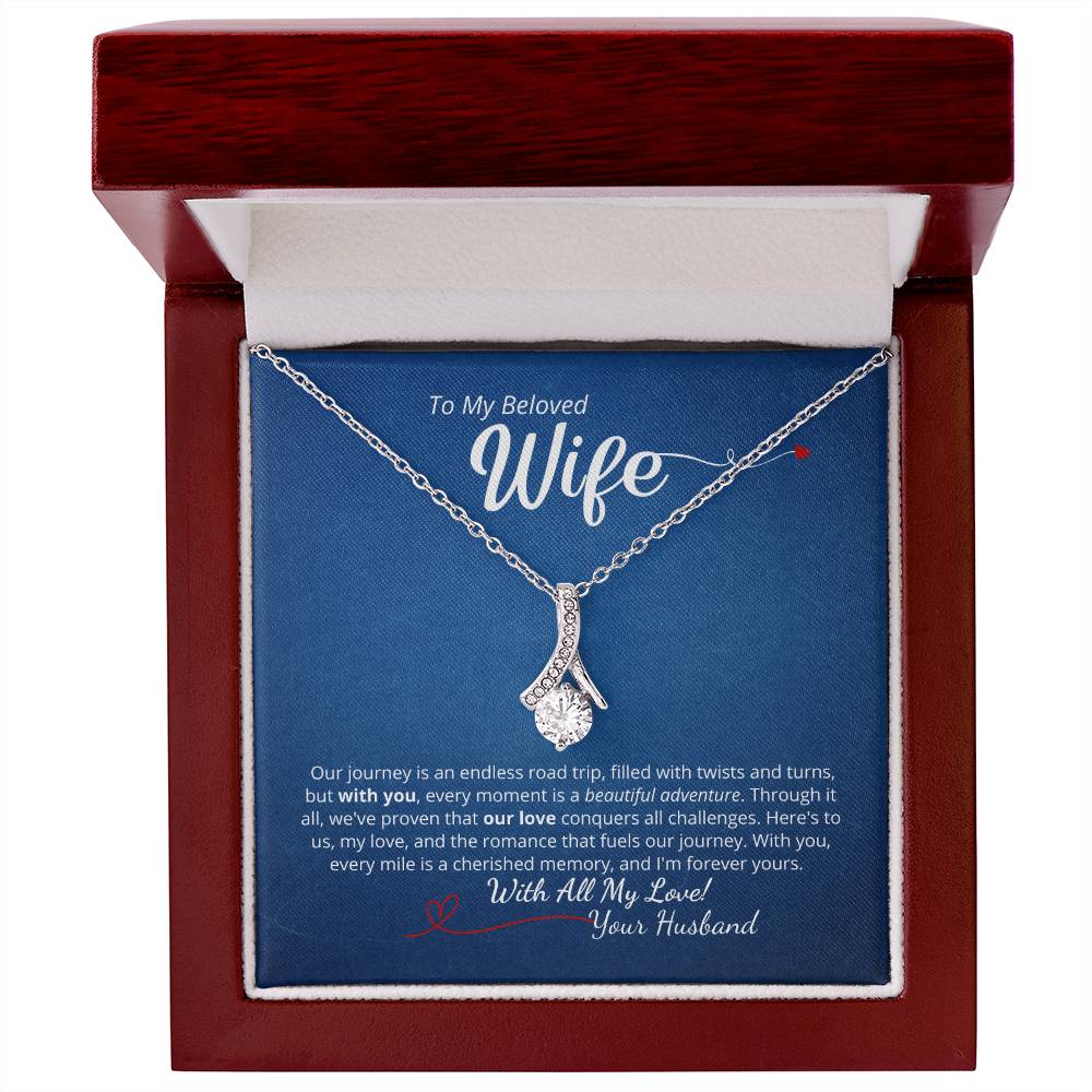 Our Journey - Alluring Beauty Necklace - Add your personalized message