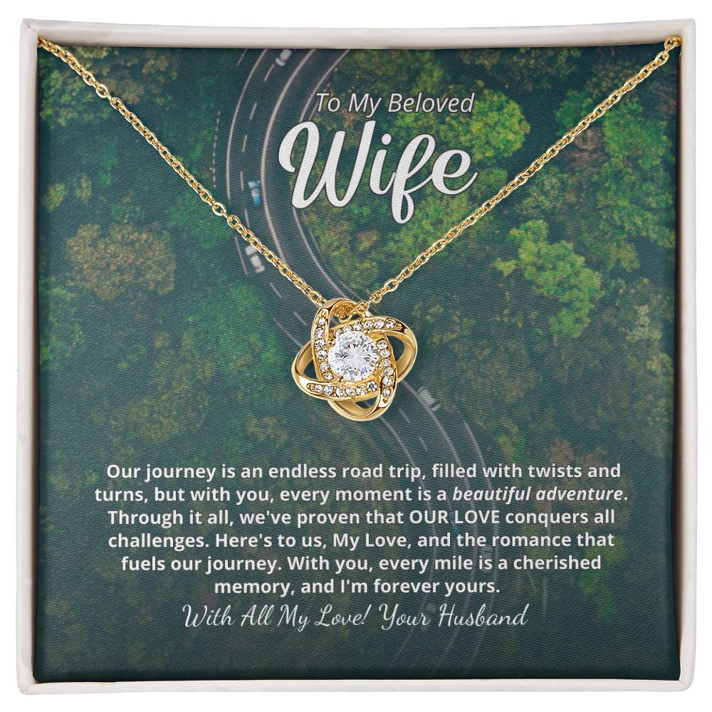 Our Journey - Beautiful Necklace - Add your personalized message