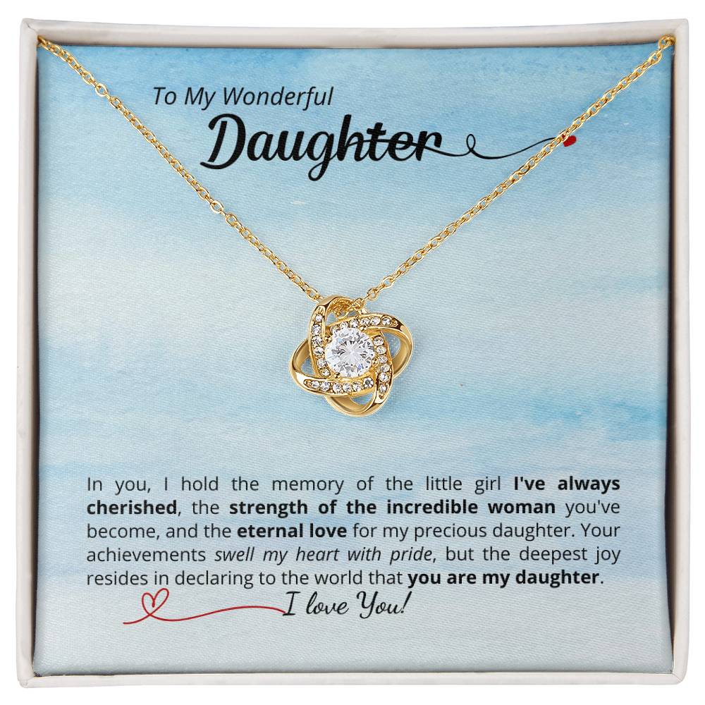 To My Daughter - My Eternal Love - Add your personalized message