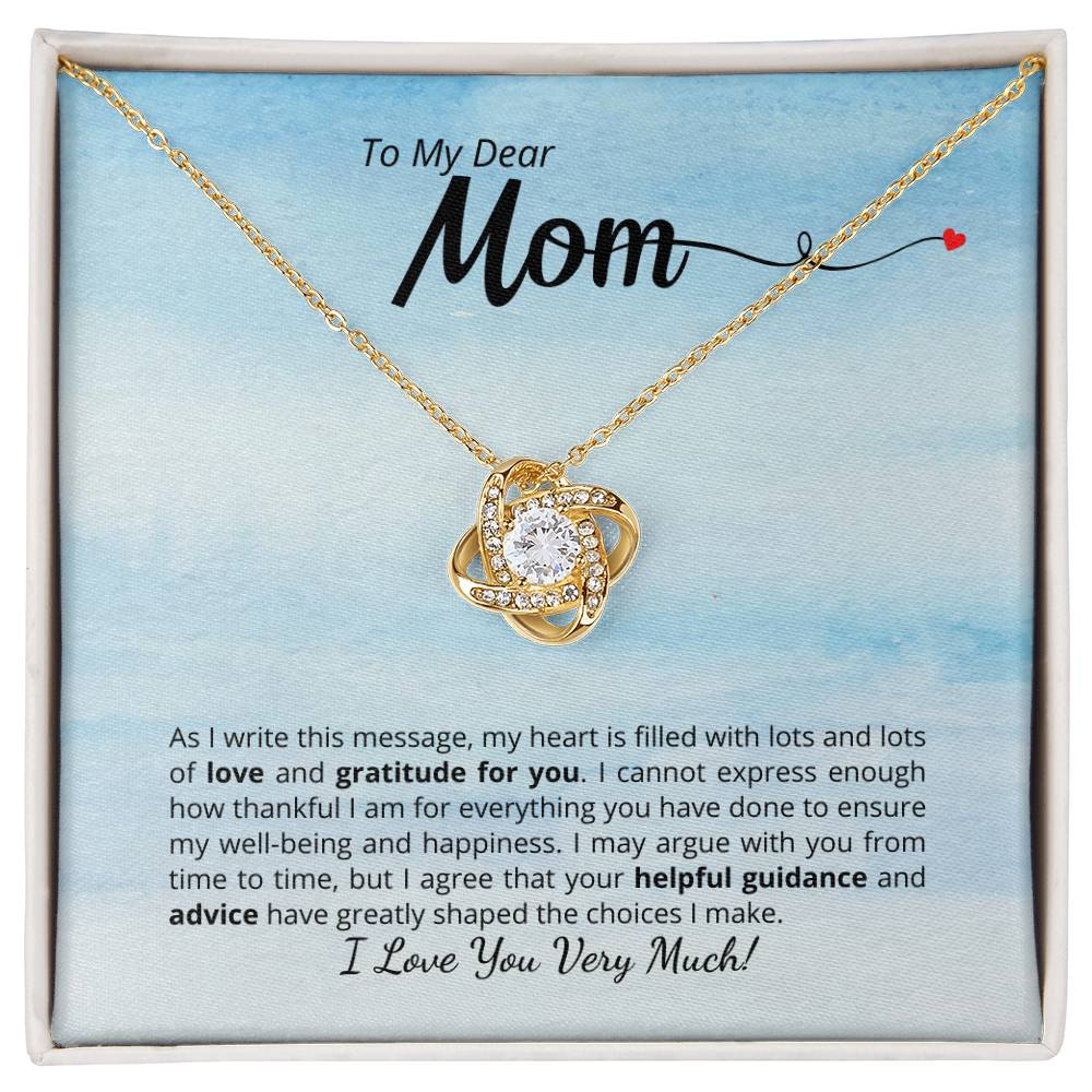 To My Dear Mom - How thankful I am - Add your personalized message