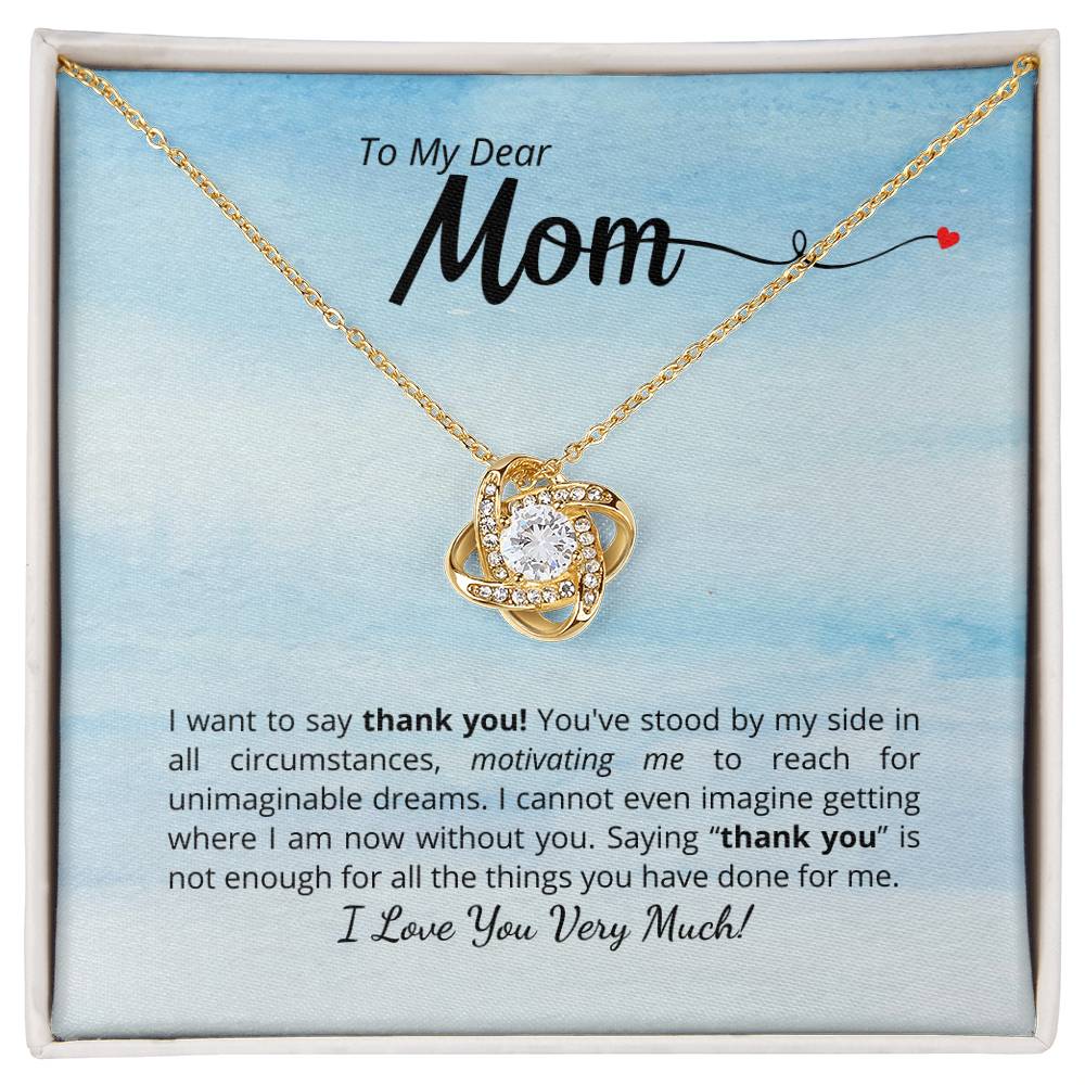 Thank you Mom - Add your personalized message