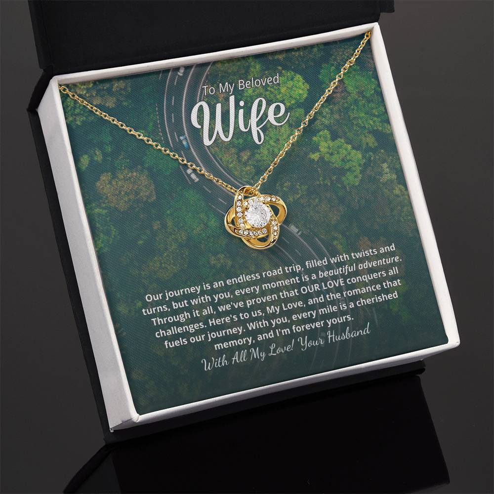 Our Journey - Beautiful Necklace - Add your personalized message