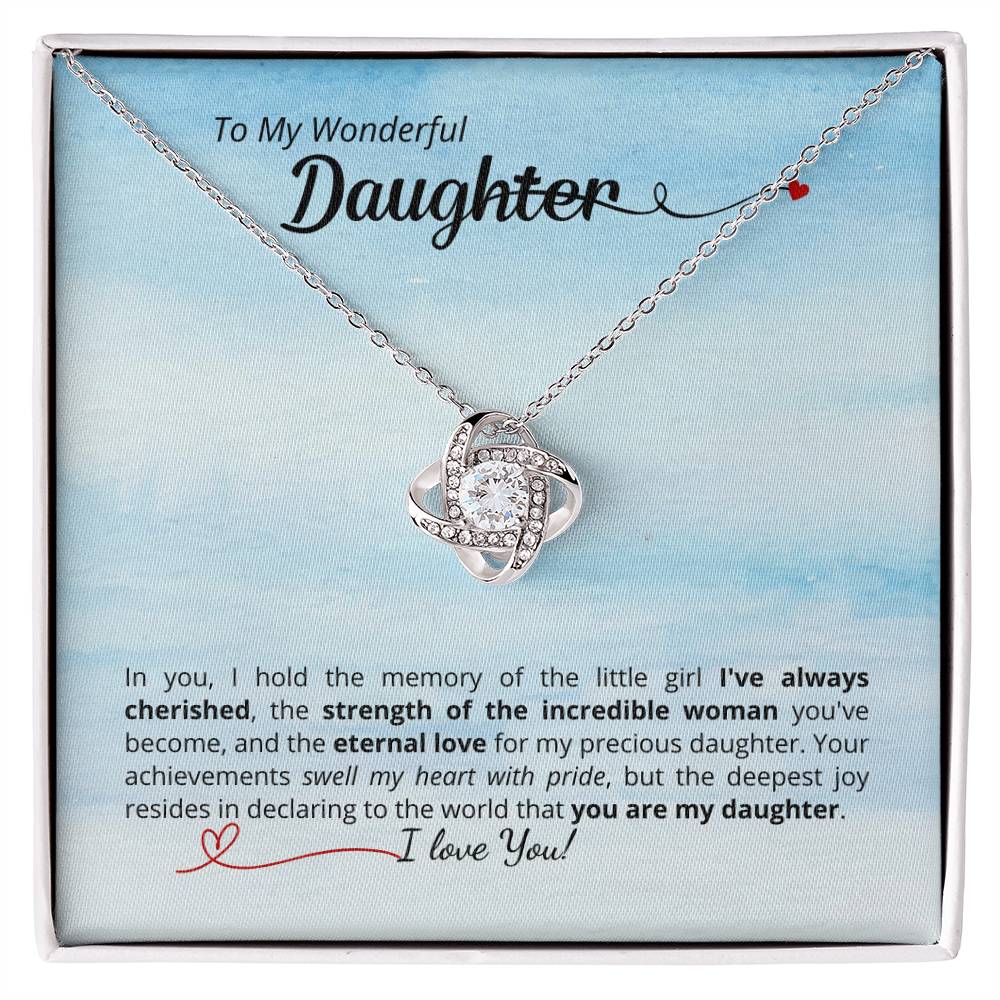 To My Daughter - My Eternal Love - Add your personalized message