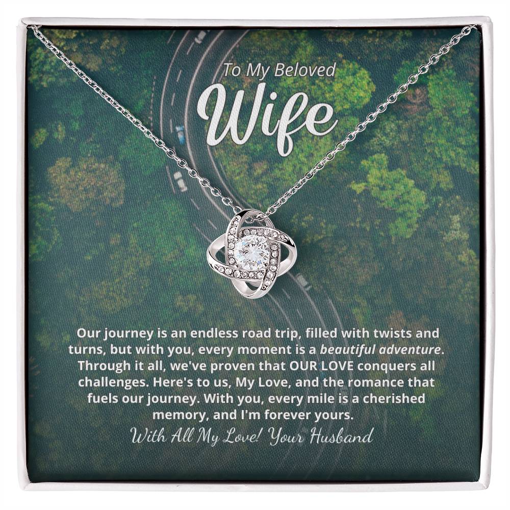 Our Journey - Beautiful Necklace - Add your personalized message