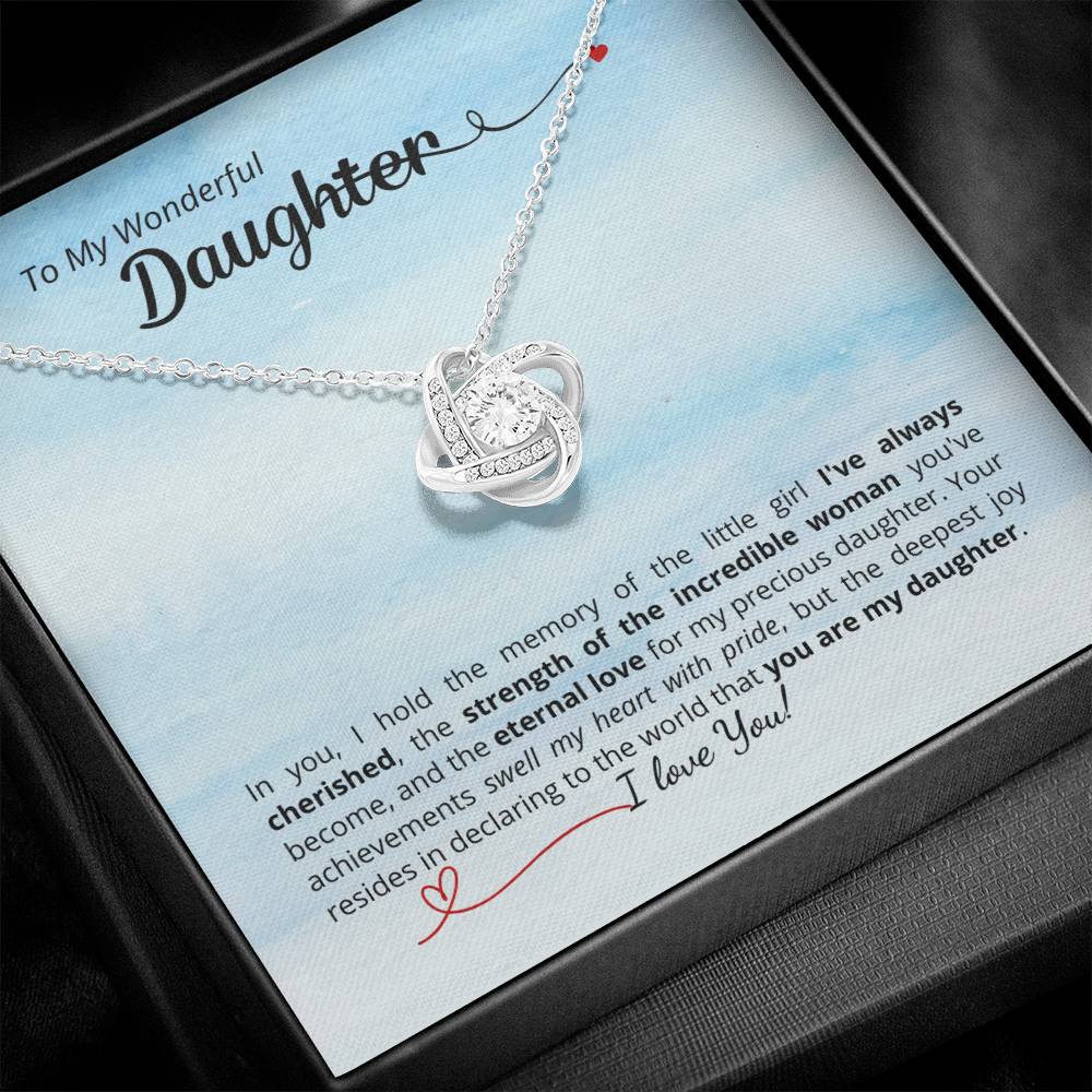 To My Daughter - My Eternal Love - Add your personalized message