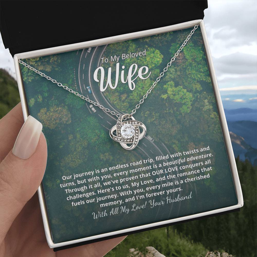 Our Journey - Beautiful Necklace - Add your personalized message