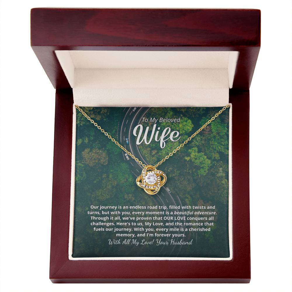 Our Journey - Beautiful Necklace - Add your personalized message