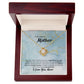 To My Amazing Superhero Mother - Love Knot Necklace