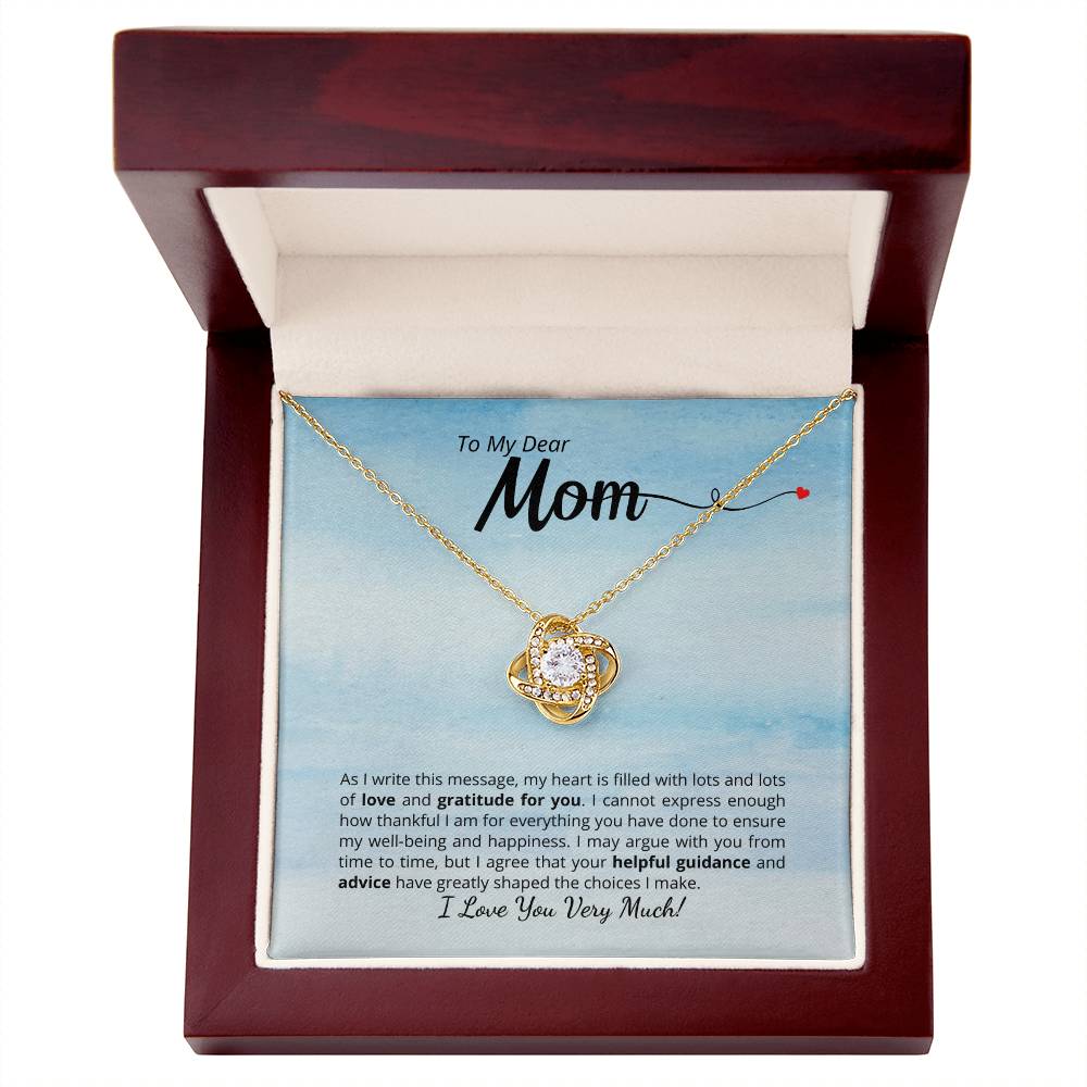 To My Dear Mom - How thankful I am - Add your personalized message