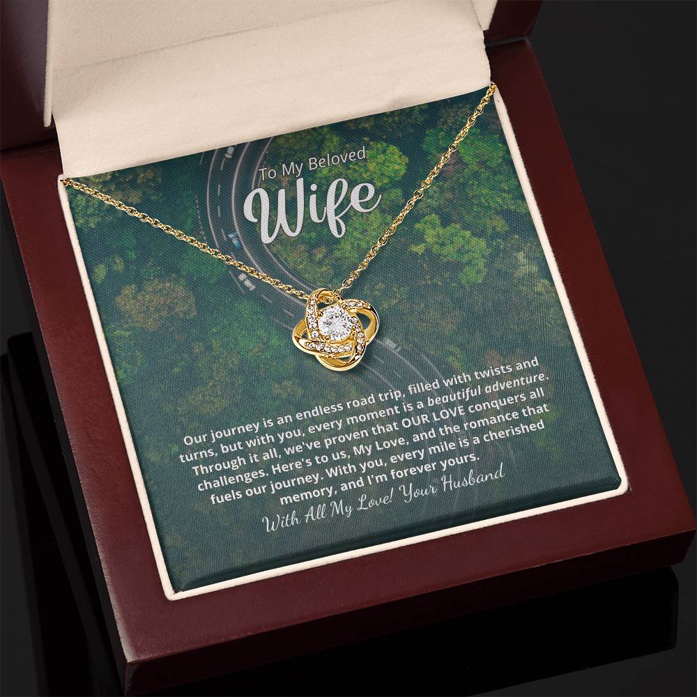 Our Journey - Beautiful Necklace - Add your personalized message