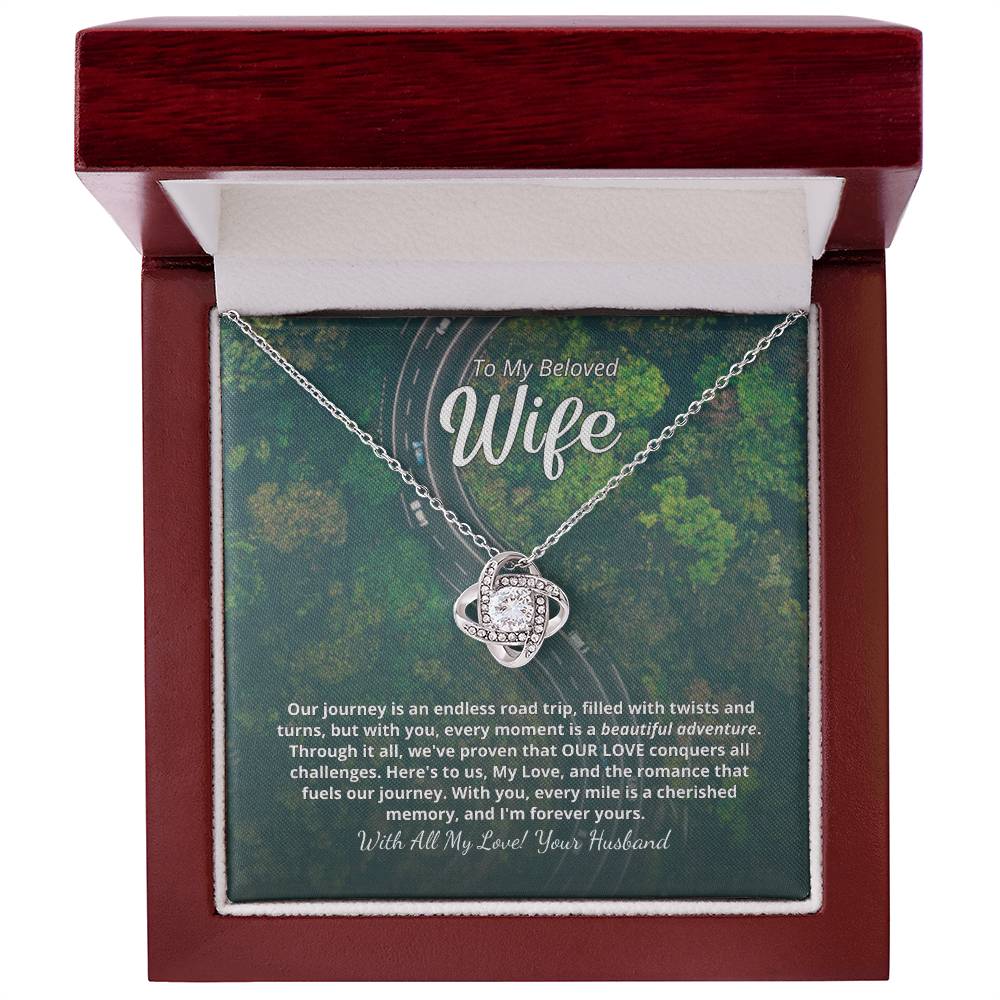 Our Journey - Beautiful Necklace - Add your personalized message