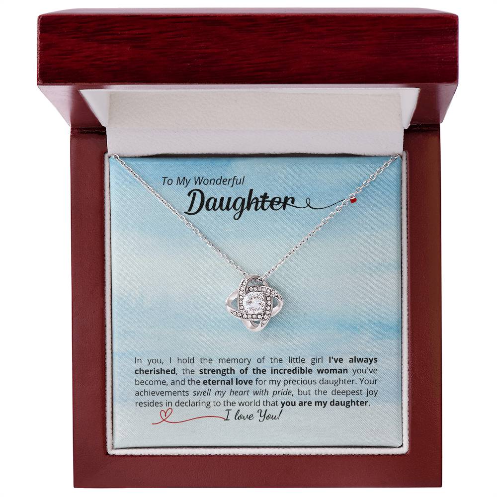 To My Daughter - My Eternal Love - Add your personalized message