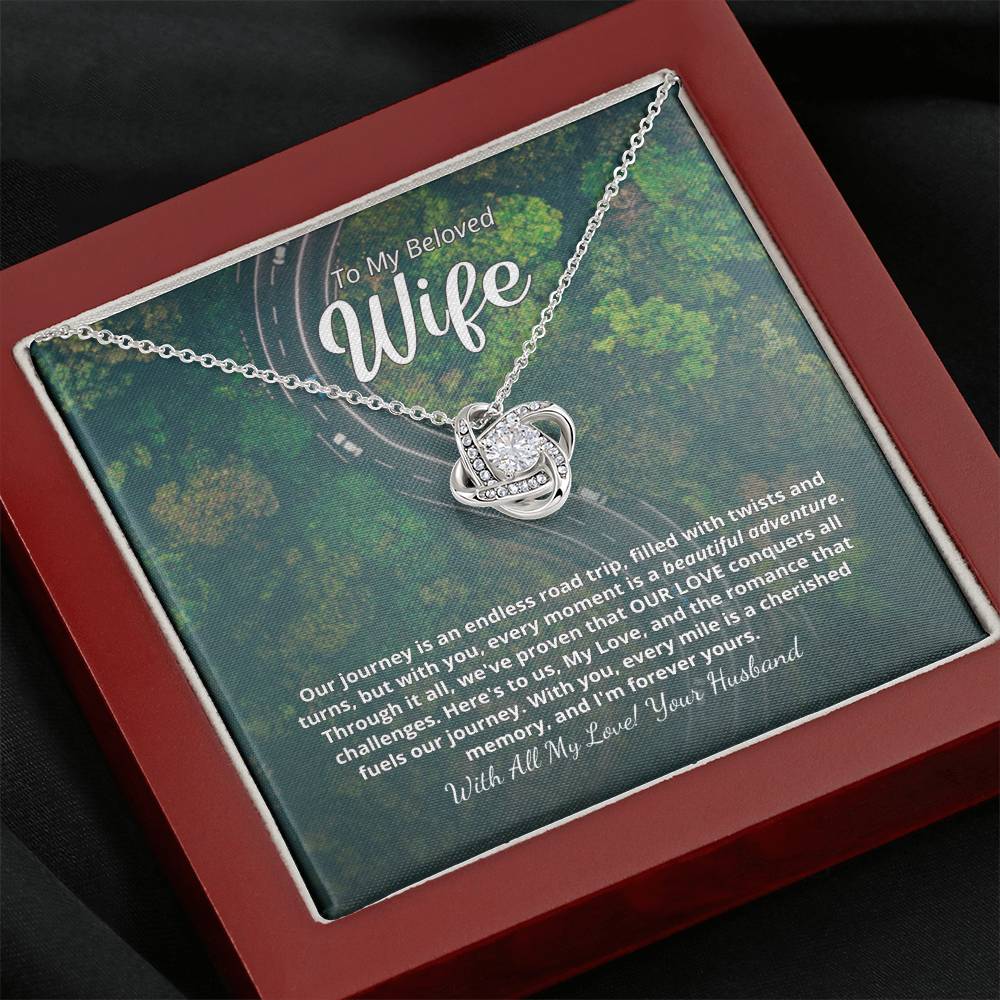 Our Journey - Beautiful Necklace - Add your personalized message