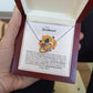 To My Sweetheart - Interlocking Heart Necklace - Add your personalized message