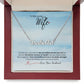 To My Loving Wife - Choose name & Add your personalized message
