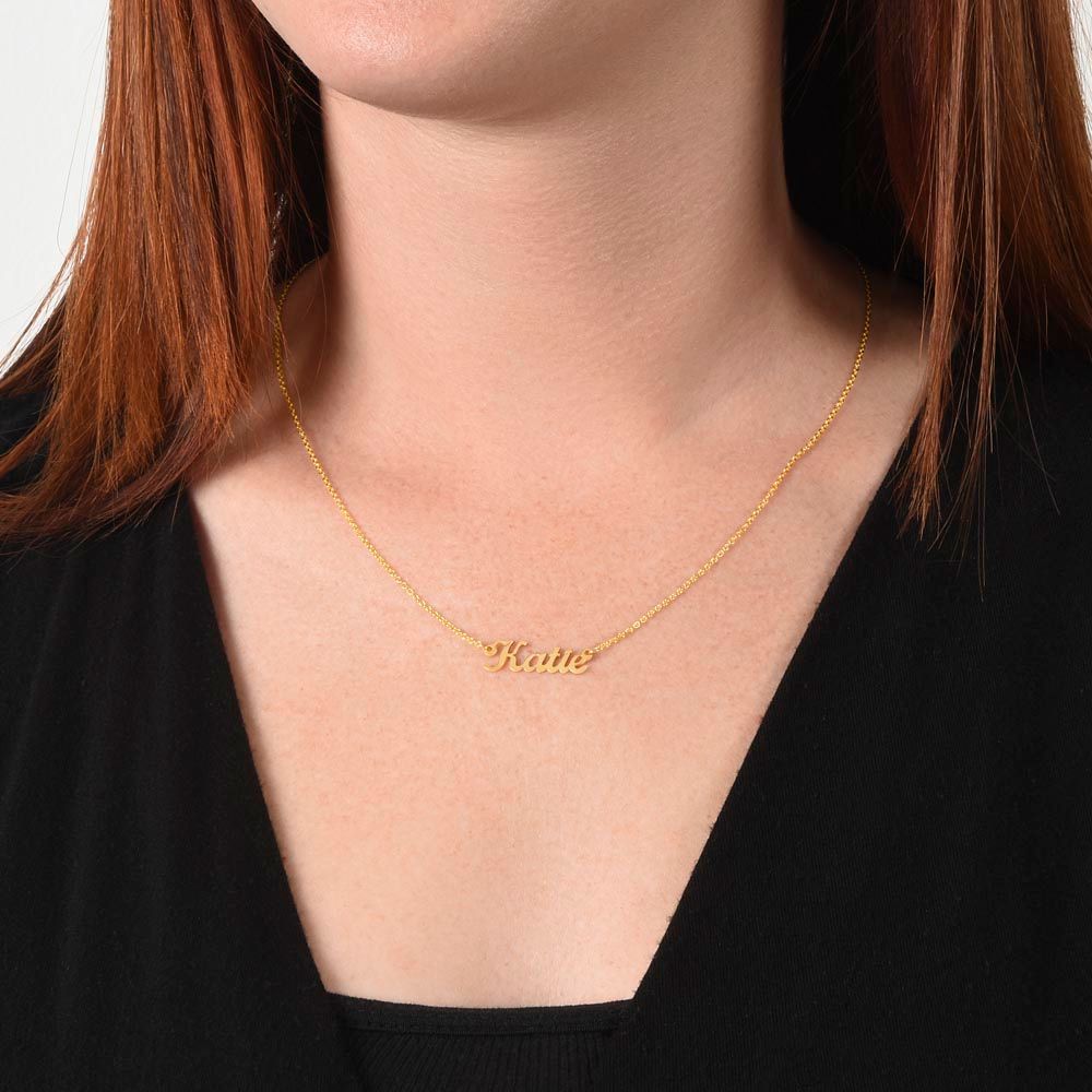 Custom Name Necklace - A Perfect Gift For Your Loving Mom 💛