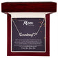 For The Best Mom In The World - From Son - Custom Name Necklace!