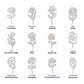 To My Daughter - Keep Believing! Beautiful Flower Name Necklace