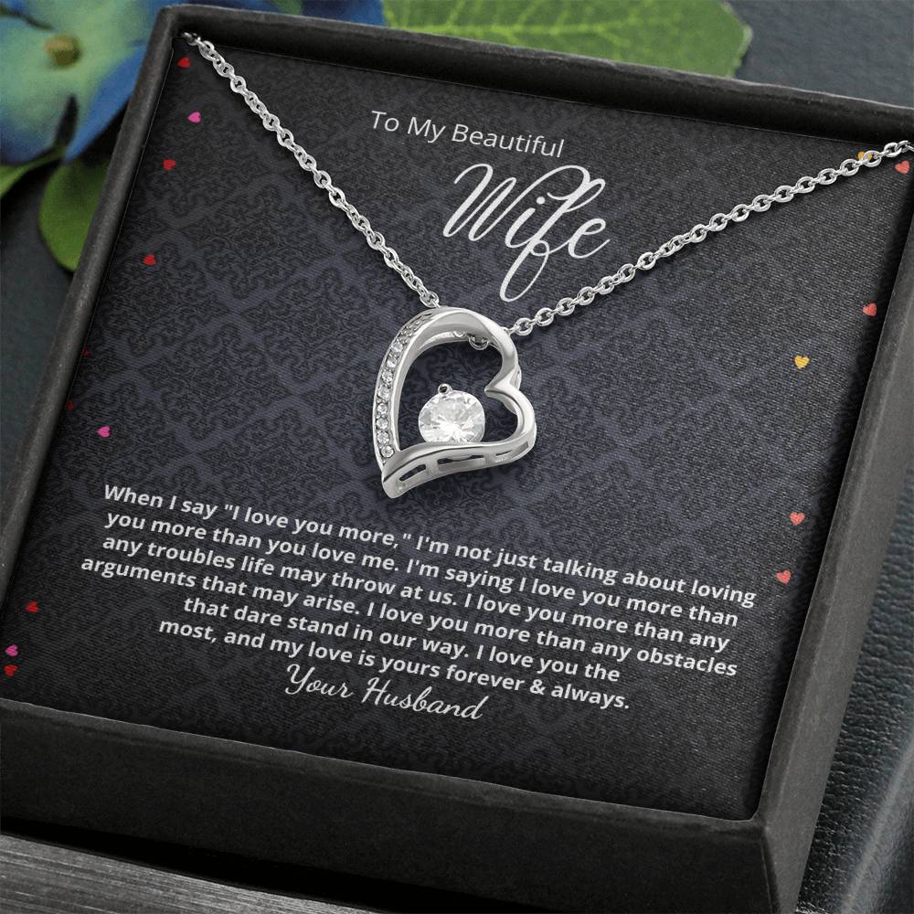 I Love You More - Add your personalized message