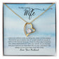 We are one - beautiful necklace with heartwarming message - add your personalized message