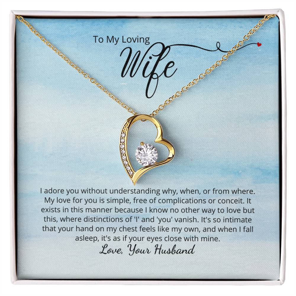 We are one - beautiful necklace with heartwarming message - add your personalized message