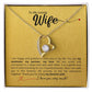 To My Loving Wife - Happy & Grateful - Add your personalized message
