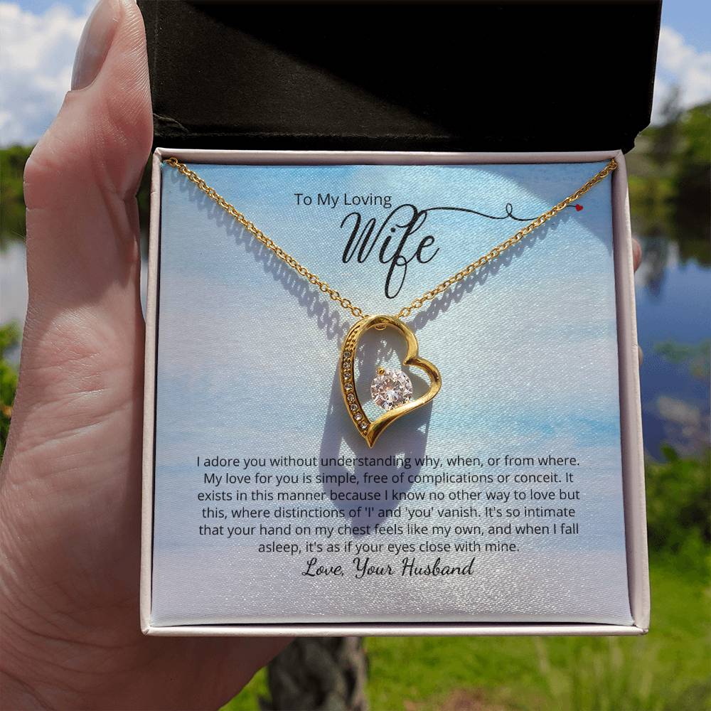 We are one - beautiful necklace with heartwarming message - add your personalized message