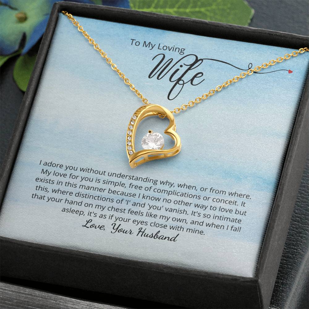 We are one - beautiful necklace with heartwarming message - add your personalized message