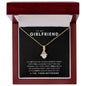 To My Girlfriend - Alluring Beauty Necklace - Your Sweet Smile Melts My Worries Away!